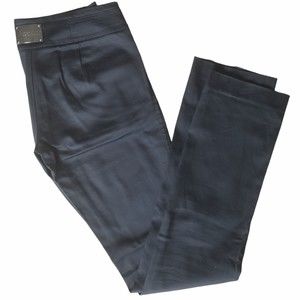 Marciano Women's Low Rise Preppy Dress Pants Size 4 Comfy Black Office Trousers